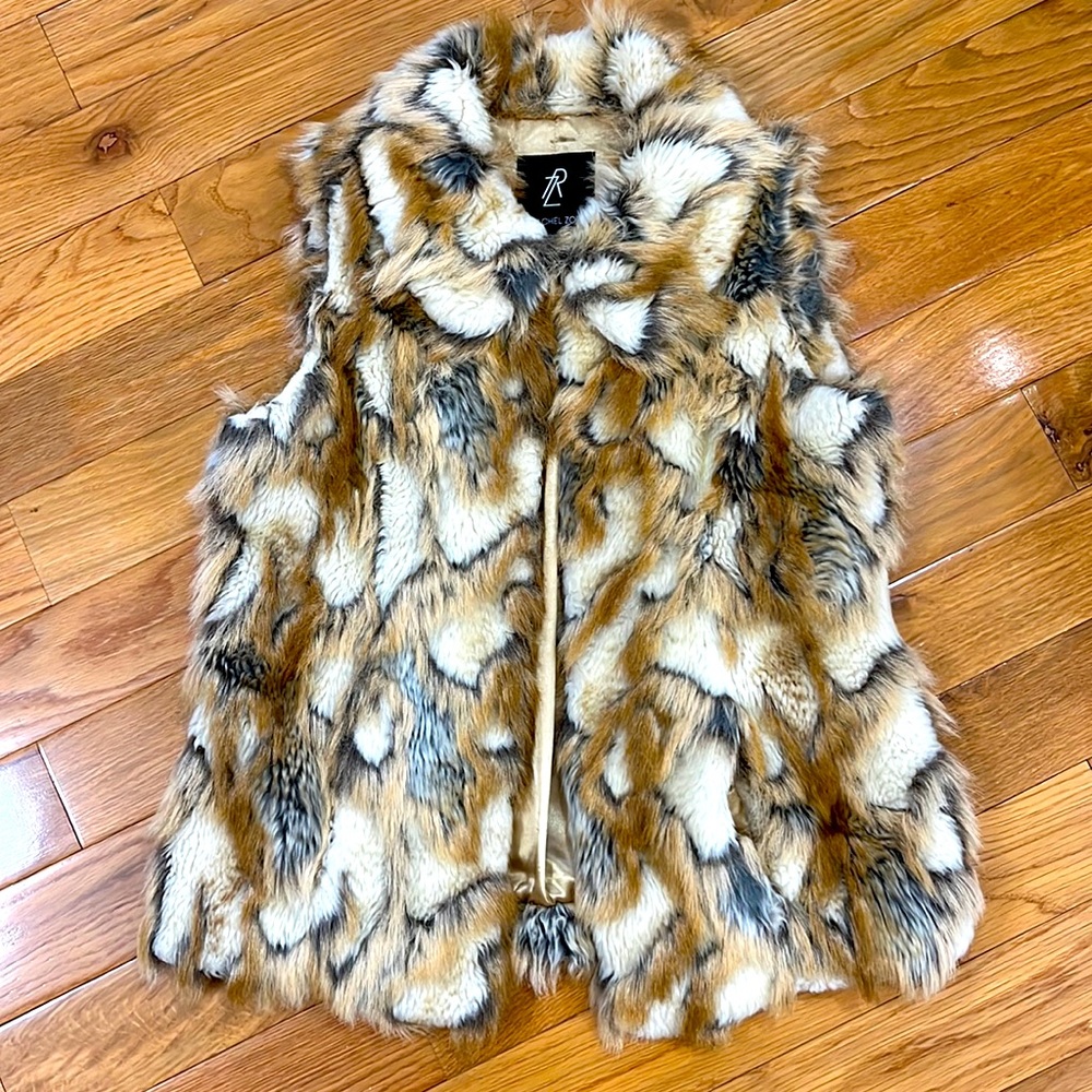 Rachel Zoe Faux Fur Vest